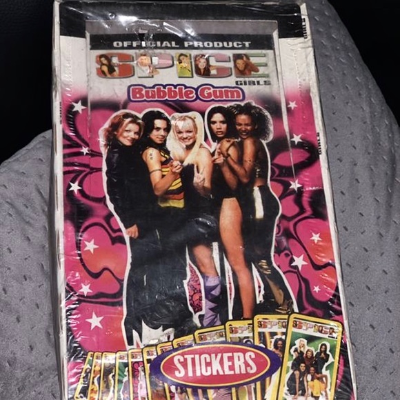 Very Rare Spice Girls UNOPENED box Bubble Gum - Picture 3 of 3
